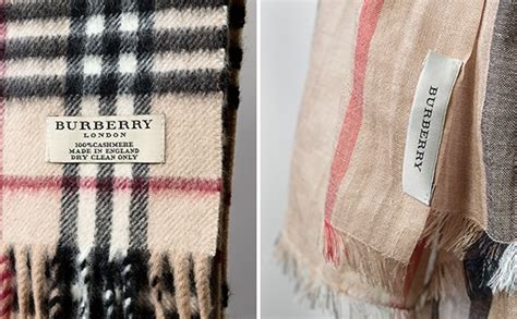 how is a burberry scarf made|is a burberry scarf real.